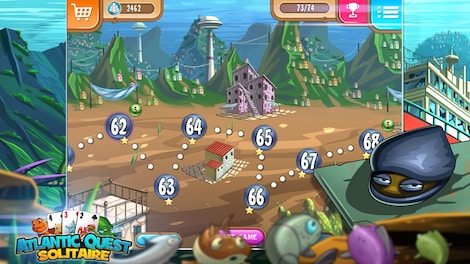 Atlantic Quest Solitaire Steam Gift GLOBAL - 4