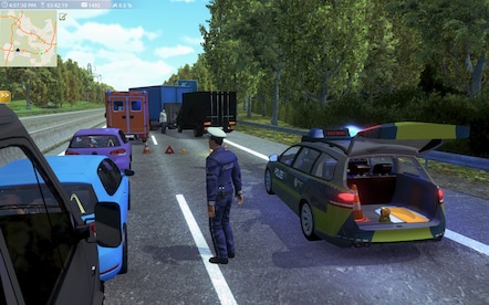 Autobahn Police Simulator (PC) - Steam Key - GLOBAL - 18