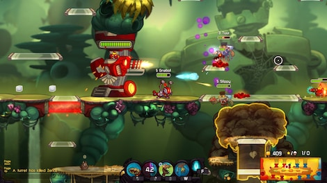 Awesomenauts - Gnabot Steam Key GLOBAL - 3