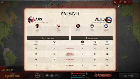 Axis & Allies 1942 Online (PC) - Steam Key - CIS - 7