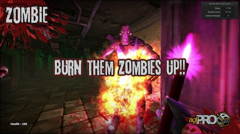Axis Game Factory's AGFPRO Zombie FPS Player Steam Key GLOBAL - 4
