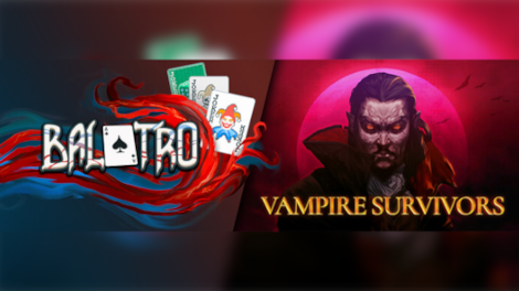 Balatro + Vampire Survivors Bundle (PC) - Steam Gift - NORTH AMERICA - 0