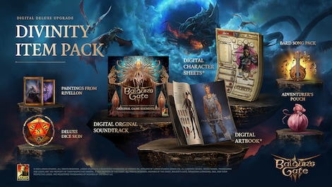 Baldur's Gate 3 - Digital Deluxe Edition Upgrade (PC) - GOG.COM Key - GLOBAL - 9