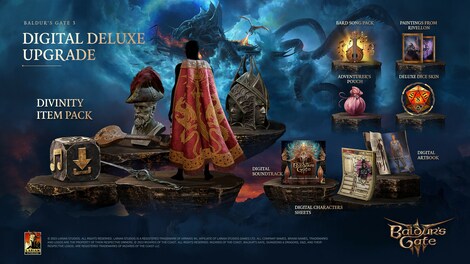 Baldur's Gate 3 - Digital Deluxe Edition Upgrade (PC) - Steam Key - GLOBAL - 8