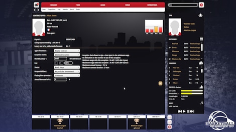 Basketball Pro Management 2015 (PC) - Steam Key - GLOBAL - 9