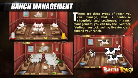 Battle Ranch: Pigs vs Plants Steam Key GLOBAL - 0