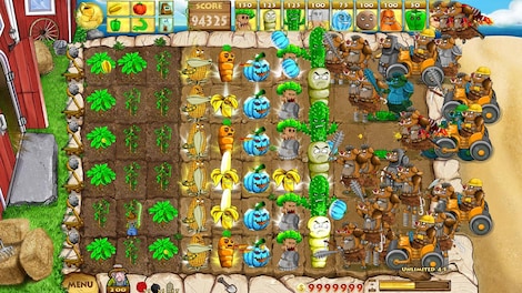Battle Ranch: Pigs vs Plants Steam Key GLOBAL - 6