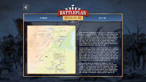 Battleplan: American Civil War Steam Key GLOBAL - 25