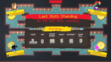 Battlesloths 2025: The Great Pizza Wars Steam Key GLOBAL - 6