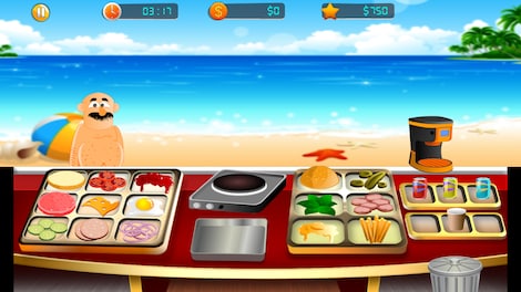 Beach Restaurant Steam Key GLOBAL - 6