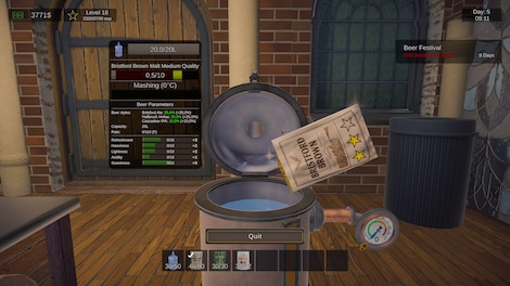 Beer Manufacture Simulator (PC) - Steam Key - EUROPE - 3