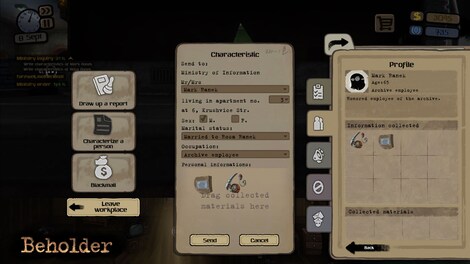 Beholder (PC) - Steam Key - CHINA - 13