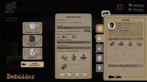 Beholder (PC) - Steam Key - RU/CIS - 11
