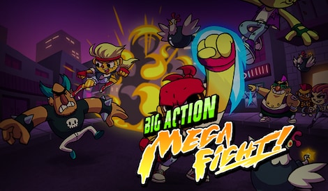 Big Action Mega Fight! Steam Key GLOBAL - 2