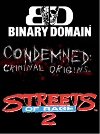 Binary Domain + Condemned: Criminal Origins + Streets of Rage 2 Steam Key GLOBAL - 1