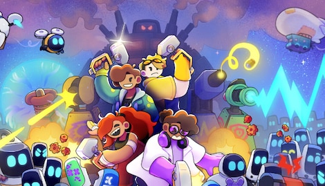 Bish Bash Bots (PC) - Steam Key - GLOBAL - 0