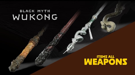 Black Myth: Wukong Items All Weapons (PC) - MMOPIXEL Player Trade - GLOBAL - 0
