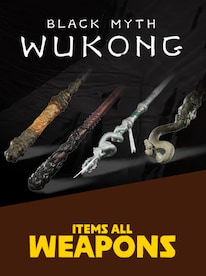Black Myth: Wukong Items All Weapons (PC) - MMOPIXEL Player Trade - GLOBAL - 1