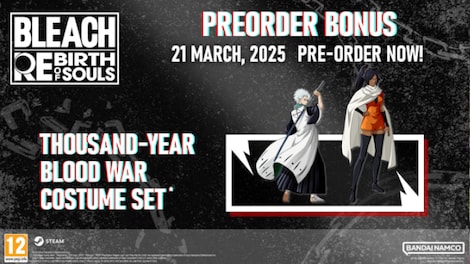 BLEACH Rebirth of Souls - Pre order Bonus DLC (PS4) - PSN Key - EUROPE - 3