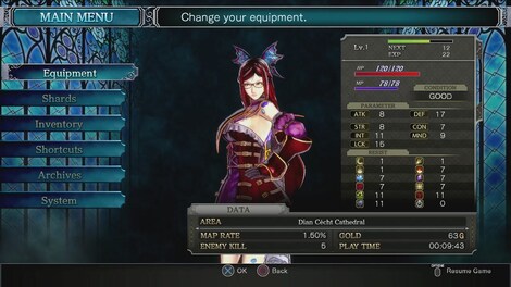 Bloodstained: Ritual of the Night Steam Gift EUROPE - 5