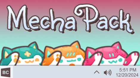 Bongo Cat - Mecha Pack (PC) - Steam Key - EUROPE - 0