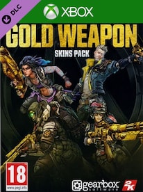 BORDERLANDS 3 - GOLD WEAPON SKINS PACK (Xbox One) - Xbox Live Key - EUROPE - 1