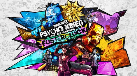 Borderlands 3: Psycho Krieg and the Fantastic Fustercluck (PC) - Steam Key - GLOBAL - 0