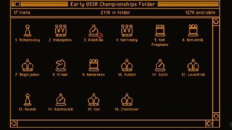 Bot.vinnik Chess: Early USSR Championships (PC) - Steam Key - GLOBAL - 7