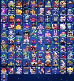 Brawl Stars Account | Guaranteed 99 Brawlers MAXED HYPER GEMS OG SKINS (All Platforms) - Supercell Account - GLOBAL - 4