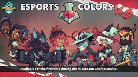 Brawlhalla - Esport V6 Color x1 - Brawlhalla Key - GLOBAL - 0