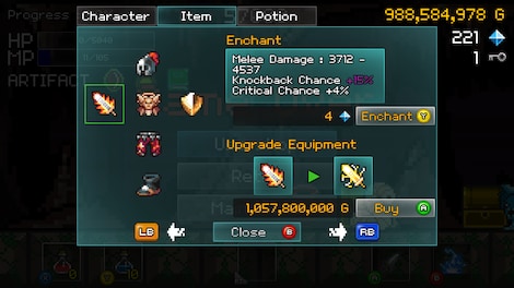 Buff Knight Advanced Steam Key GLOBAL - 3