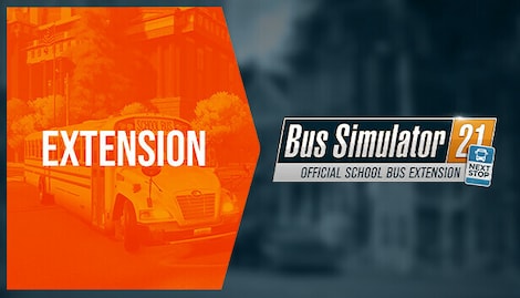 Bus Simulator 21 Next Stop - Official School Bus Extension (PC) - Steam Gift - GLOBAL - 0