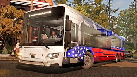 Bus Simulator 21 - USA Skin Pack (PC) - Steam Gift - EUROPE - 10