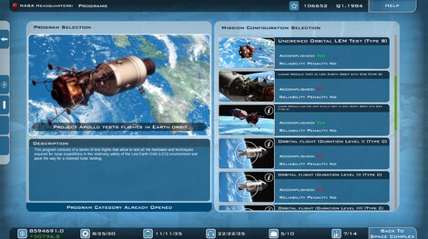 Buzz Aldrin's Space Program Manager Steam Key GLOBAL - 18