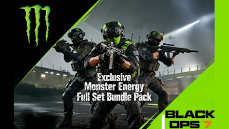 Call of Duty: Black Ops 7 Exclusive Monster Energy Full Set Pack (PC, PS5, PS4, Xbox Series X/S, Xbox One) - Call of Duty Official Key - GLOBAL - 0