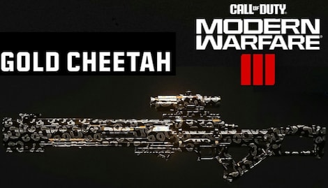 Call of duty Modern Warfare 3: Golden cheetah Weapon Camo (PC, PS5, PS4, Xbox Series X/S, Xbox One) - Call of Duty Official Key - GLOBAL - 0