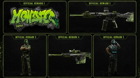 Call of Duty: Modern Warfare 4 Monster Energy Full Bundle (All Devices) - Call of Duty Official 5 Keys - GLOBAL - 0