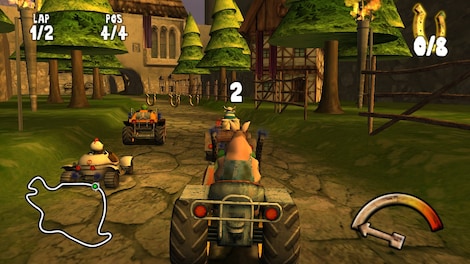Calvin Tucker's Farm Animal Racing Steam Key GLOBAL - 3