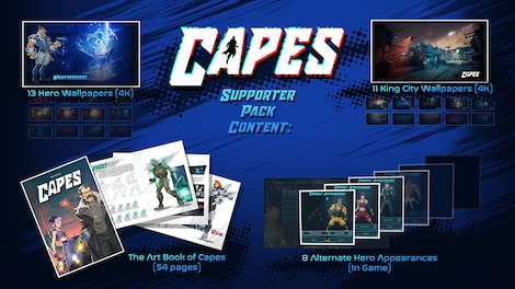 Capes: Supporter Pack (PC) - Steam Key - GLOBAL - 9