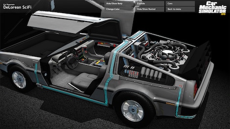 Car Mechanic Simulator 2015 - DeLorean Steam Gift GLOBAL - 3