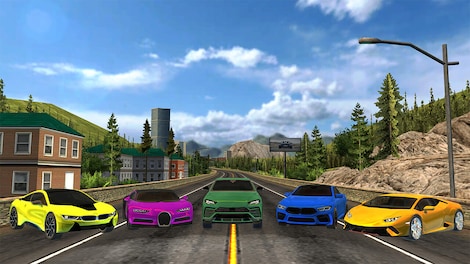 Car Racing Highway Driving Simulator, real parking driver sim speed traffic deluxe 2023 (PC) - Steam Key - GLOBAL - 3