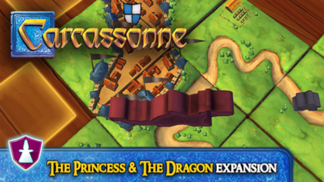 Carcassonne: The Official Board Game - The Princess & the Dragon (PC) - Steam Key - GLOBAL - 0