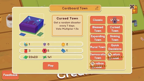 Cardboard Town (PC) - Steam Key - GLOBAL - 3