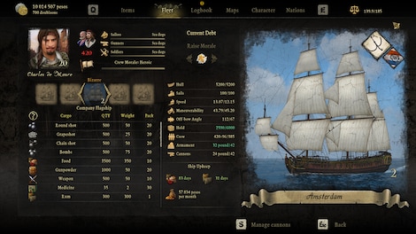 Caribbean Legend - Ships Pack: Part 4 (PC) - Steam Key - GLOBAL - 6