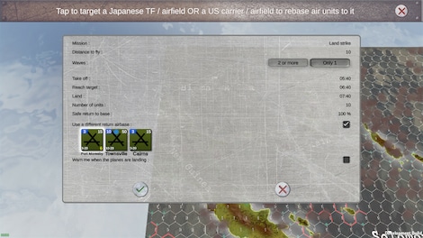 Carrier Battles 4 Guadalcanal: Pacific War Naval Warfare (PC) - Steam Key - GLOBAL - 6