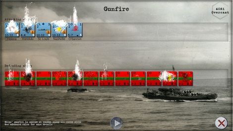 Carrier Battles 4 Guadalcanal: Pacific War Naval Warfare (PC) - Steam Key - GLOBAL - 14