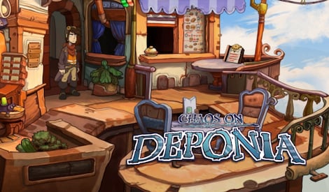 Chaos on Deponia Steam Key EUROPE - 0