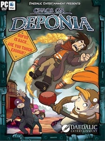 Chaos on Deponia Xbox Live Xbox One Key EUROPE - 1