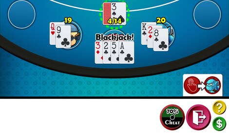 Cheaters Blackjack 21 Steam Key GLOBAL - 0