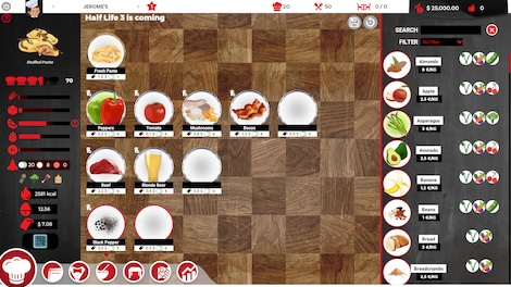 Chef: A Restaurant Tycoon Game | Full Menu Bundle (PC) - Steam Key - GLOBAL - 3